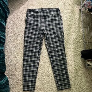 Women’s plaid dress pants size L